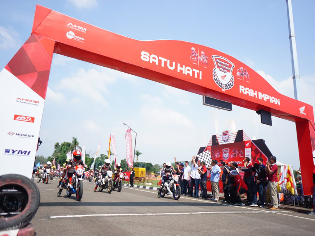 Kota Cimahi Jadi Saksi Seri Pamungkas Honda Dream Cup 2019