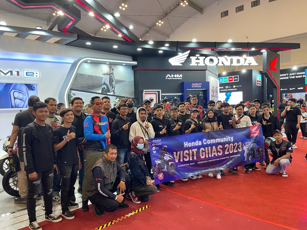 DAM Ajak Komunitas Honda Genio dan Vario di Bekasi Kunjungi GIIAS 2023