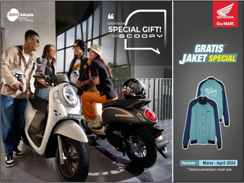 DAM Hadirkan Promo Special Untuk Pembelian Skutik Honda